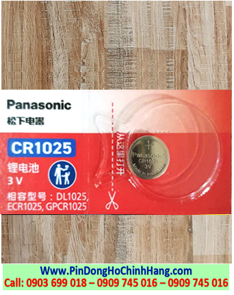 Pin Panasonic CR1025 _Pin CR1025